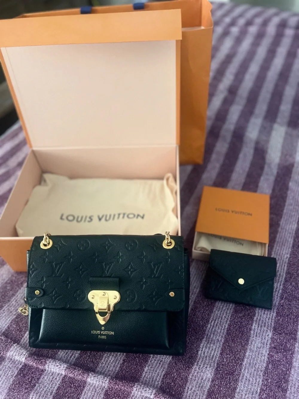 Louis Vuitton purse and wallet
